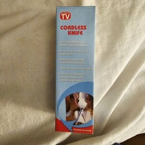 Cordless Knife with Stainless Steel Blades